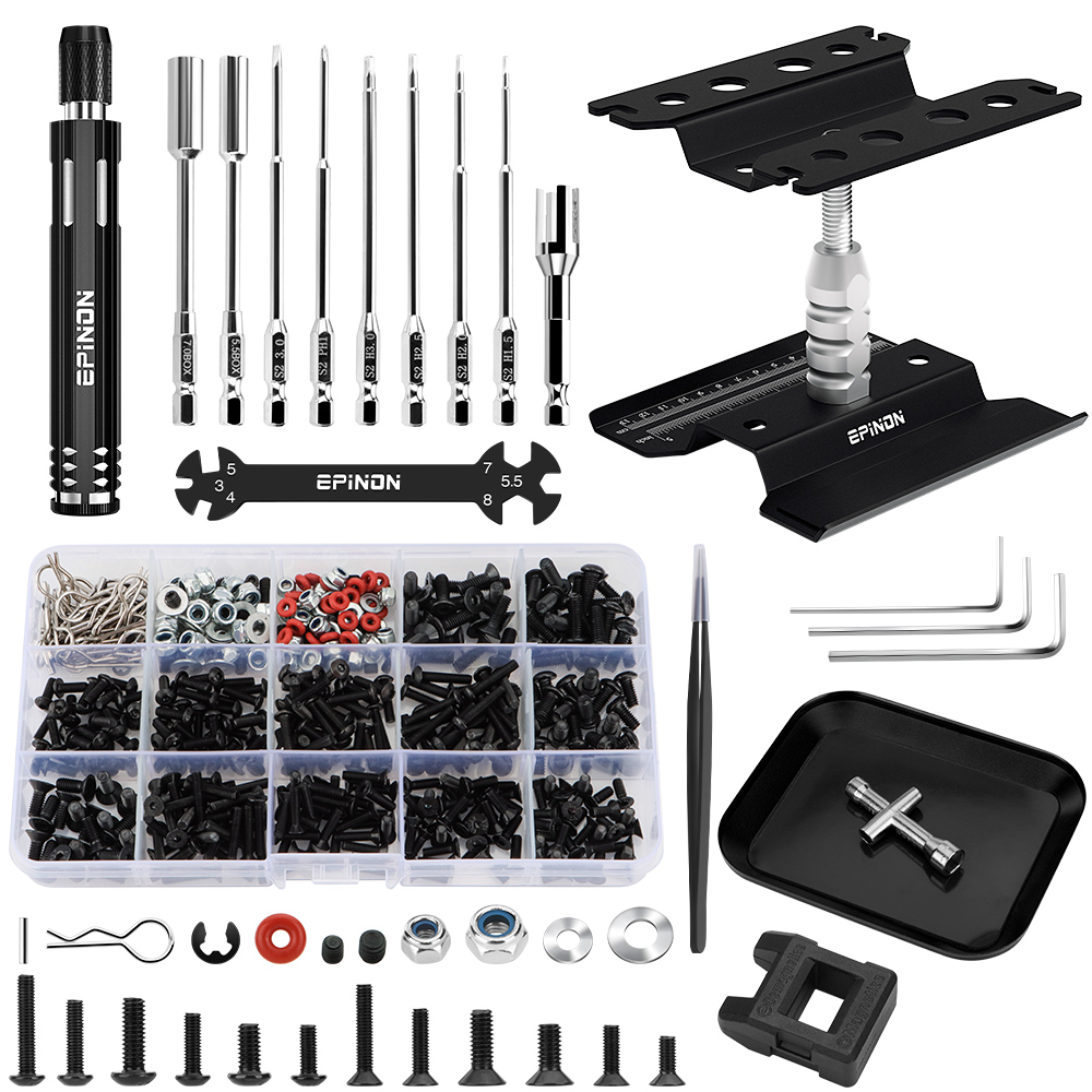 Rc Hobby Electric Screwdriver - حامل إصلاح سيارات التحكم عن بعد
