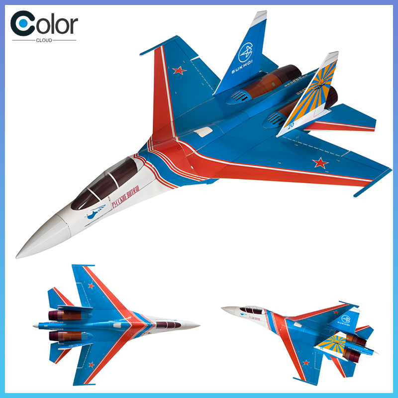 Rc Hobby Plane - طائرة سو-27 ذات مروحة موجهة تعمل