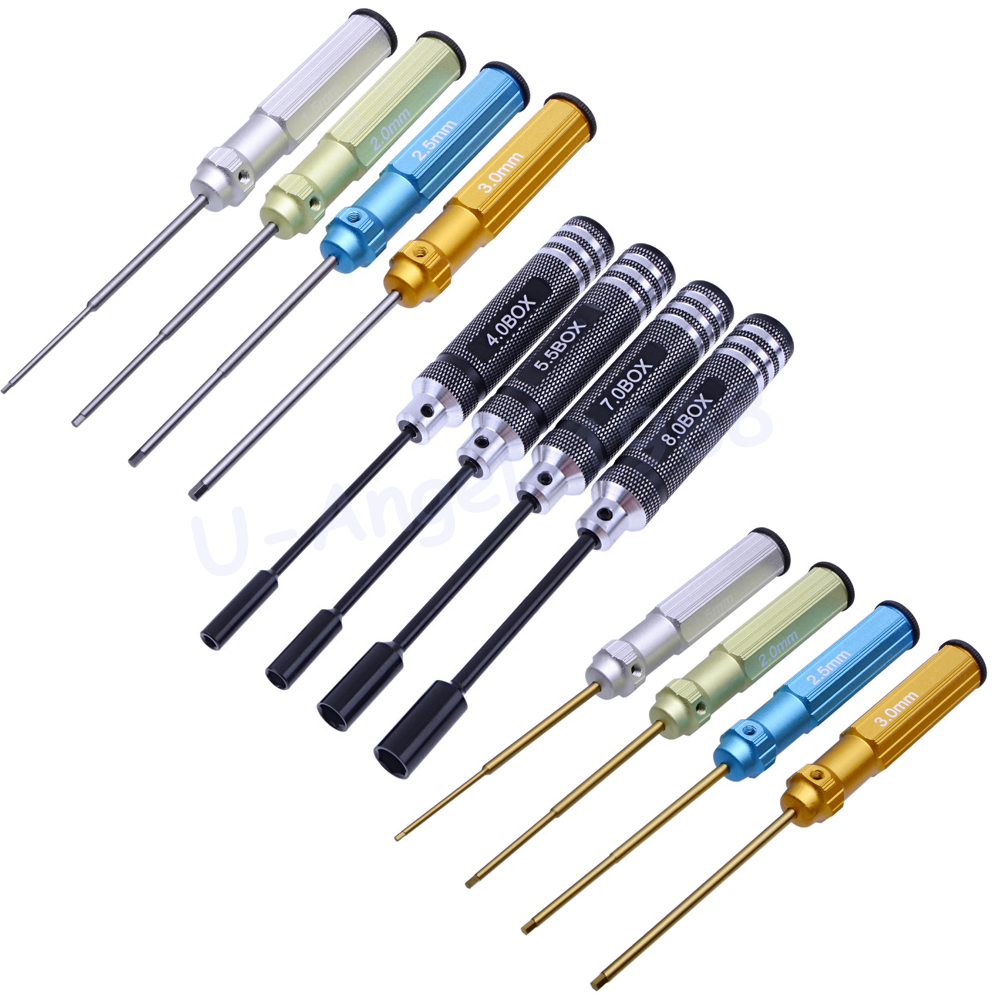 Rc Hobby Electric Screwdriver - RC أدوات 4 قطعة مفك مسامير