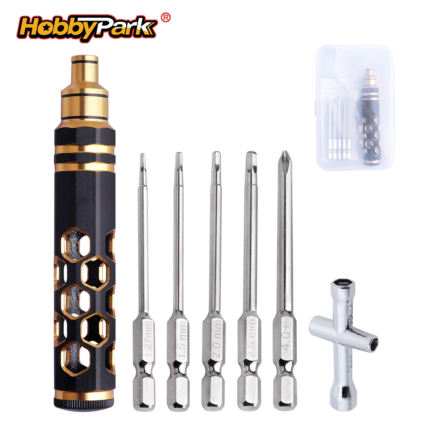 Rc Hobby Electric Screwdriver - طقم مفكات هوبيربارك RC 5 في