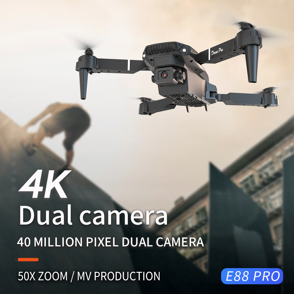 طائرة بدون طيار E88 احترافية ج - مراجعة Rc Hobby Grade Helicopter وسعره