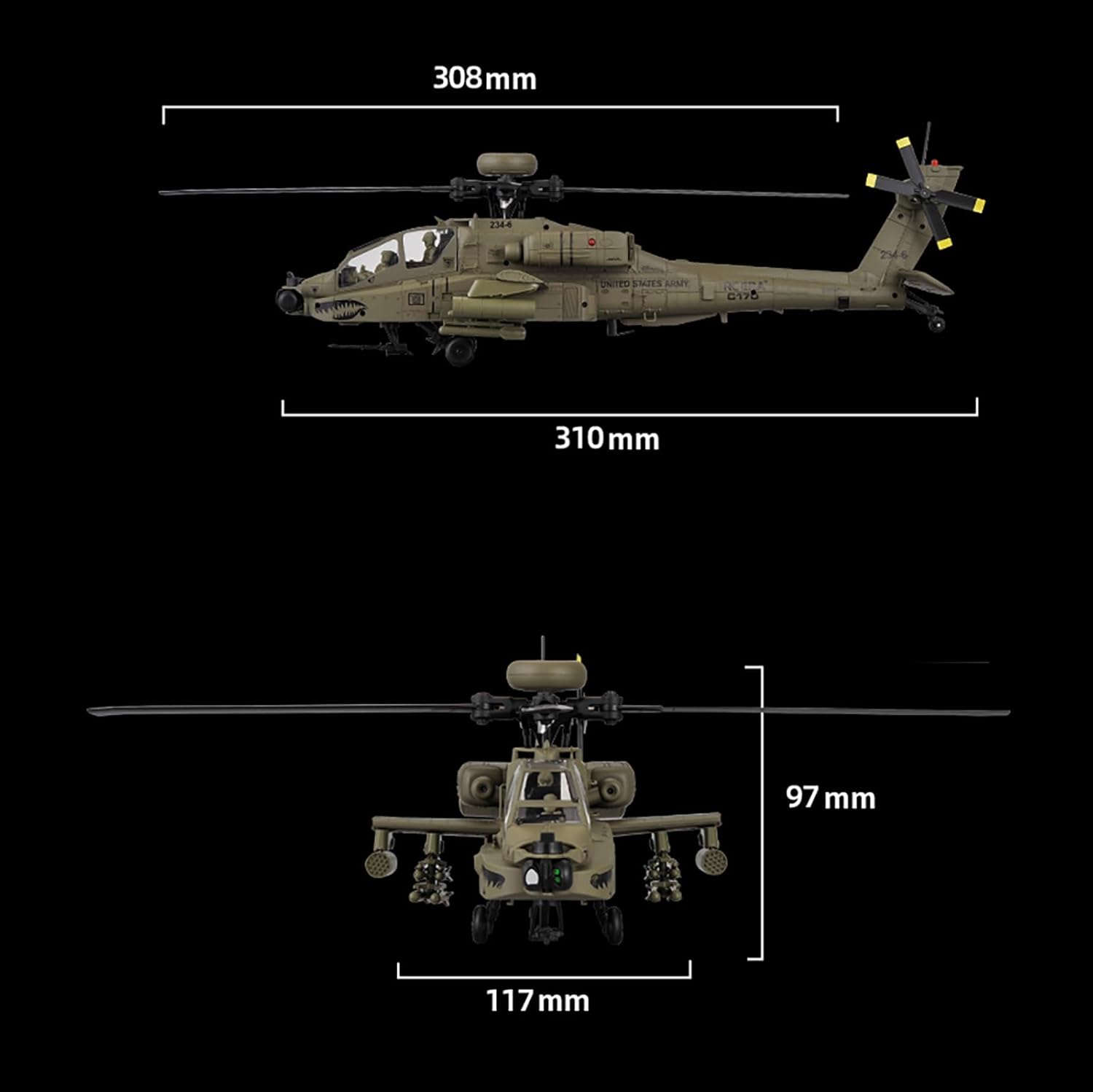 طائرة هليكوبتر تحكم عن بعد 310 - مراجعة Rc Hobby Grade Helicopter وسعره