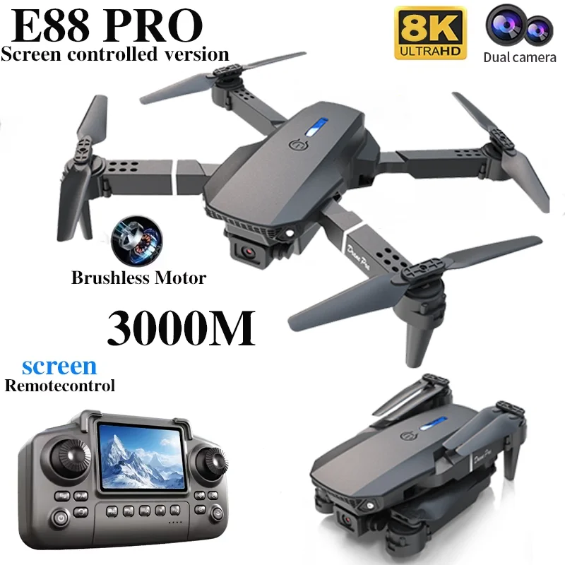 طائرة بدون طيار احترافية E88 P - مراجعة Rc Hobby Grade Helicopter وسعره
