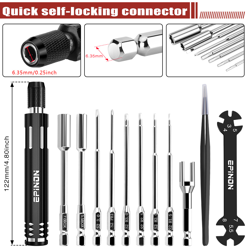 حامل إصلاح سيارات التحكم عن بع - مراجعة Rc Hobby Electric Screwdriver وسعره