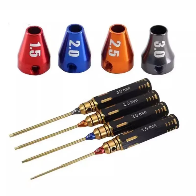طقم 4 قطع من مفكات البراغي الس - مراجعة Rc Hobby Tool Kit وسعره