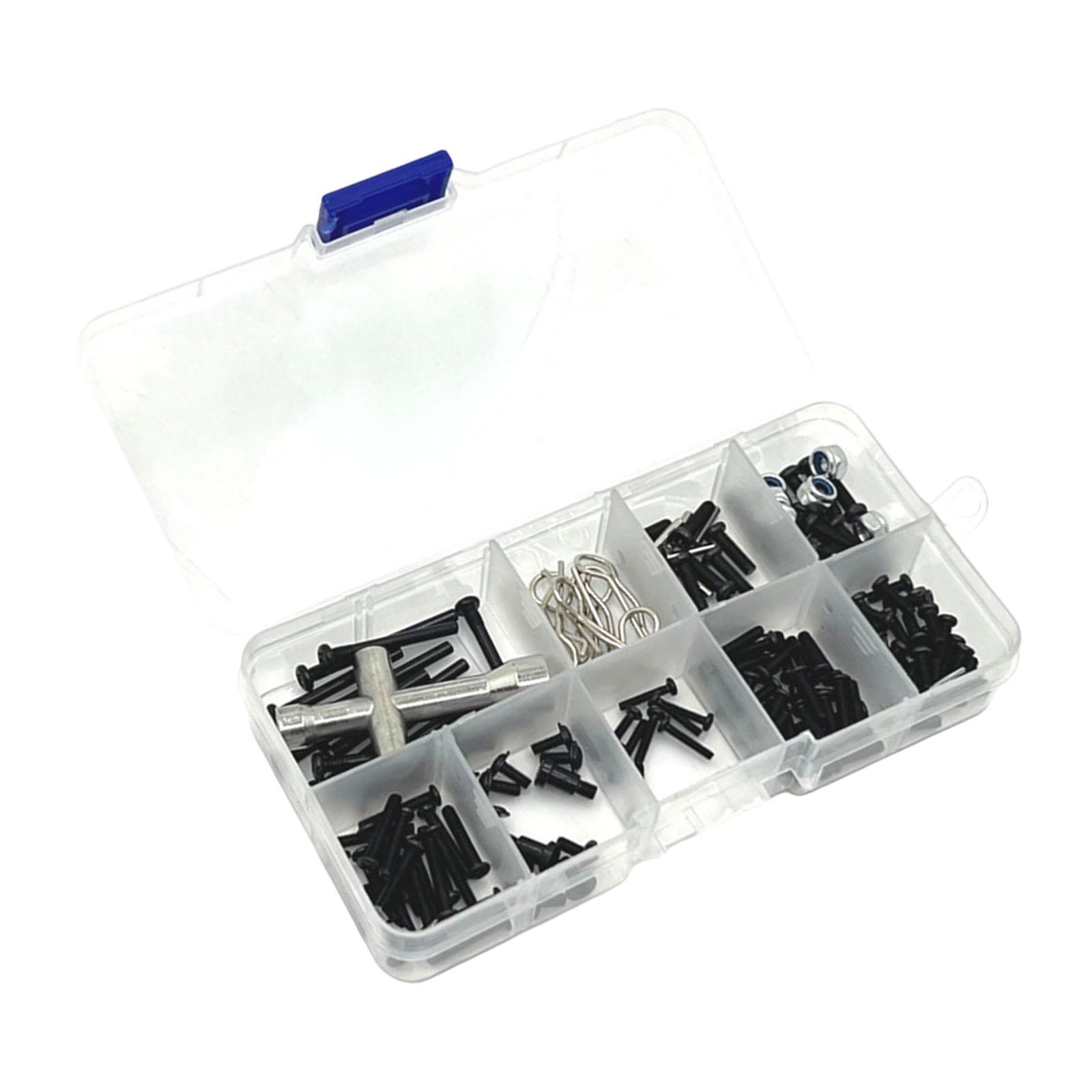مجموعة صندوق تخزين براغي سداسي - مراجعة Rc Hobby Tool Kit وسعره