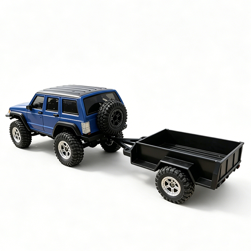 مقطورة ذات عجلتين/4 عجلات للتح - مراجعة Hobby Rc Van وسعره