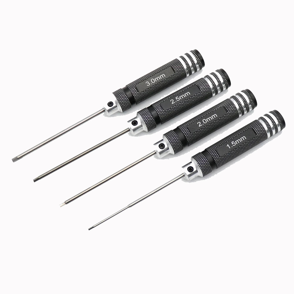 4 قطعة 1.5/2/2.5/3.0 مللي متر  - مراجعة Rc Hobby Electric Screwdriver وسعره