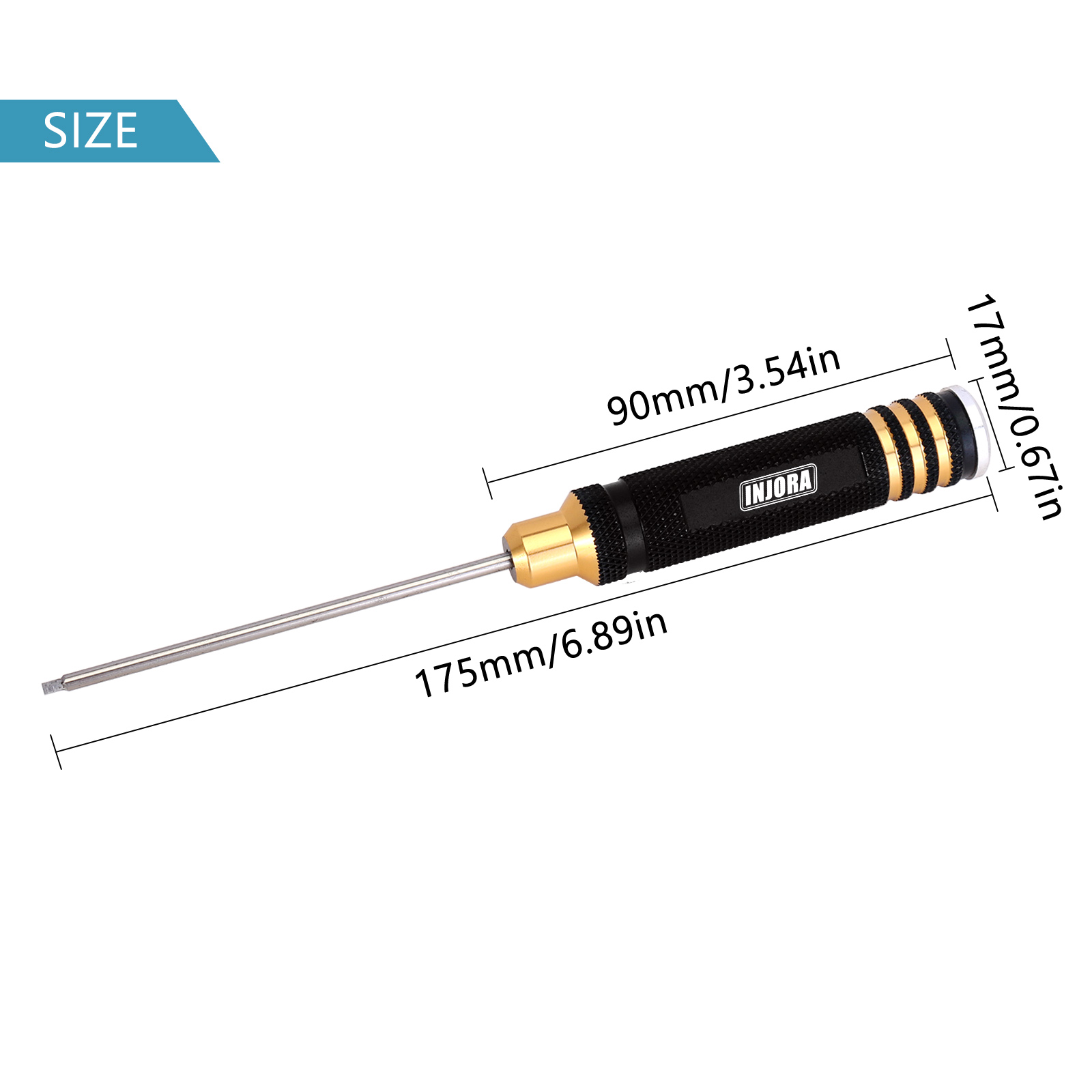 INJORA 7 قطعة HSS الصلب عرافة  - مراجعة Rc Hobby Tool Kit وسعره