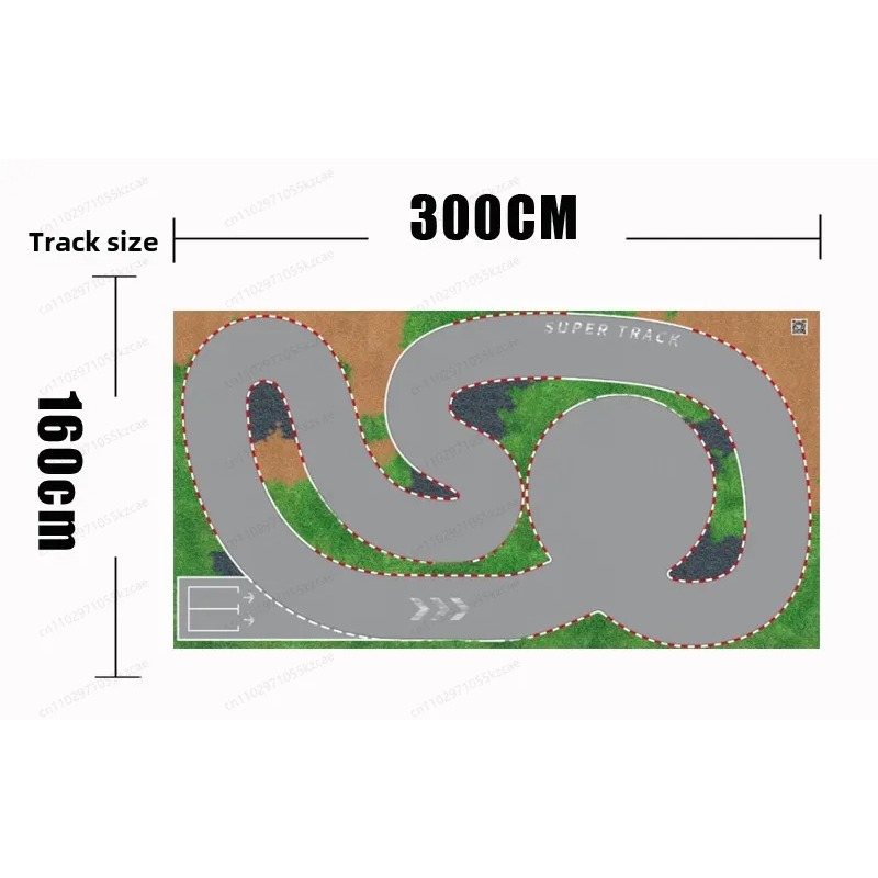 متجر لوكوك: سجادة محاكاة عالية - مراجعة Rc Hobby Race Track وسعره