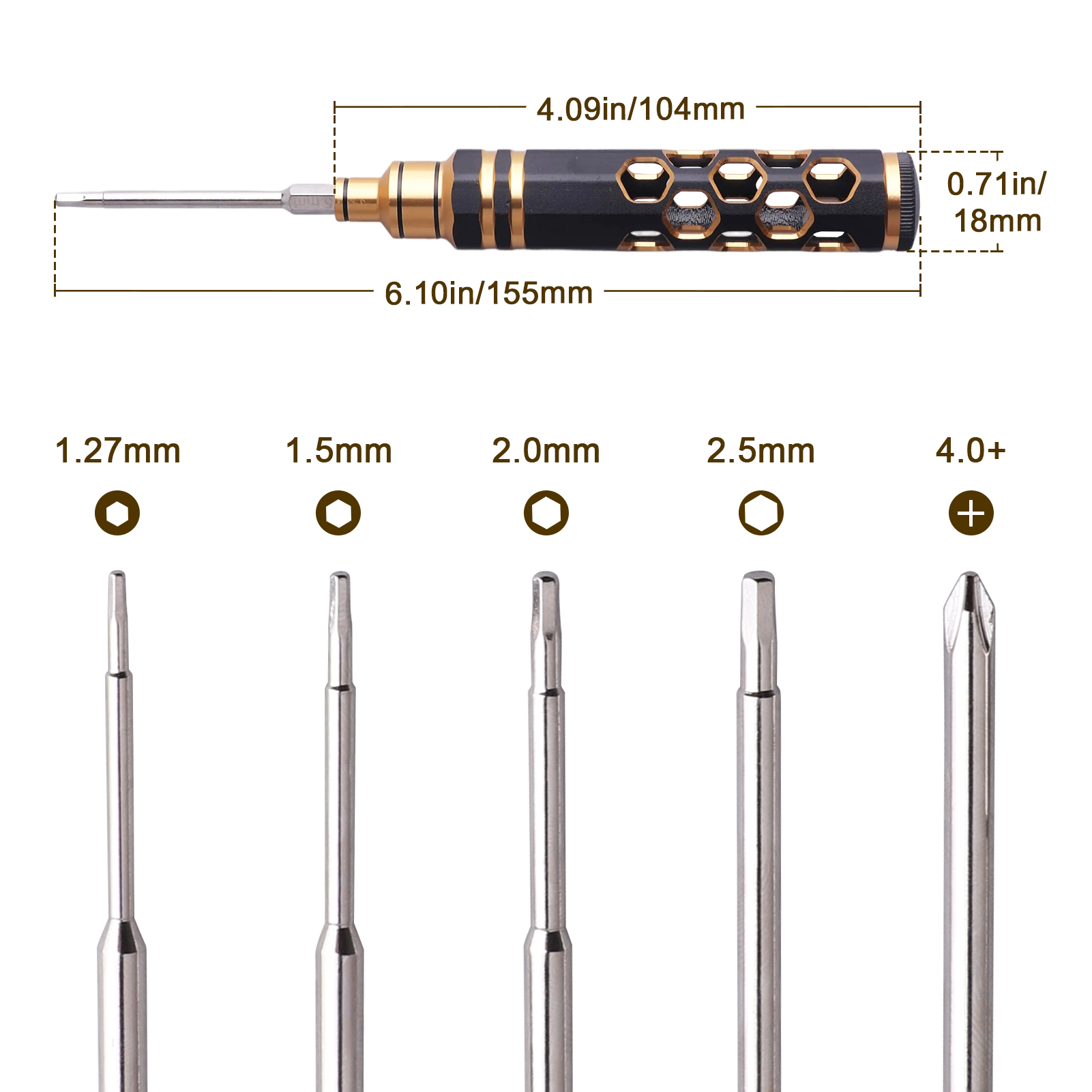 طقم مفكات هوبيربارك RC 5 في 1  - مراجعة Rc Hobby Electric Screwdriver وسعره