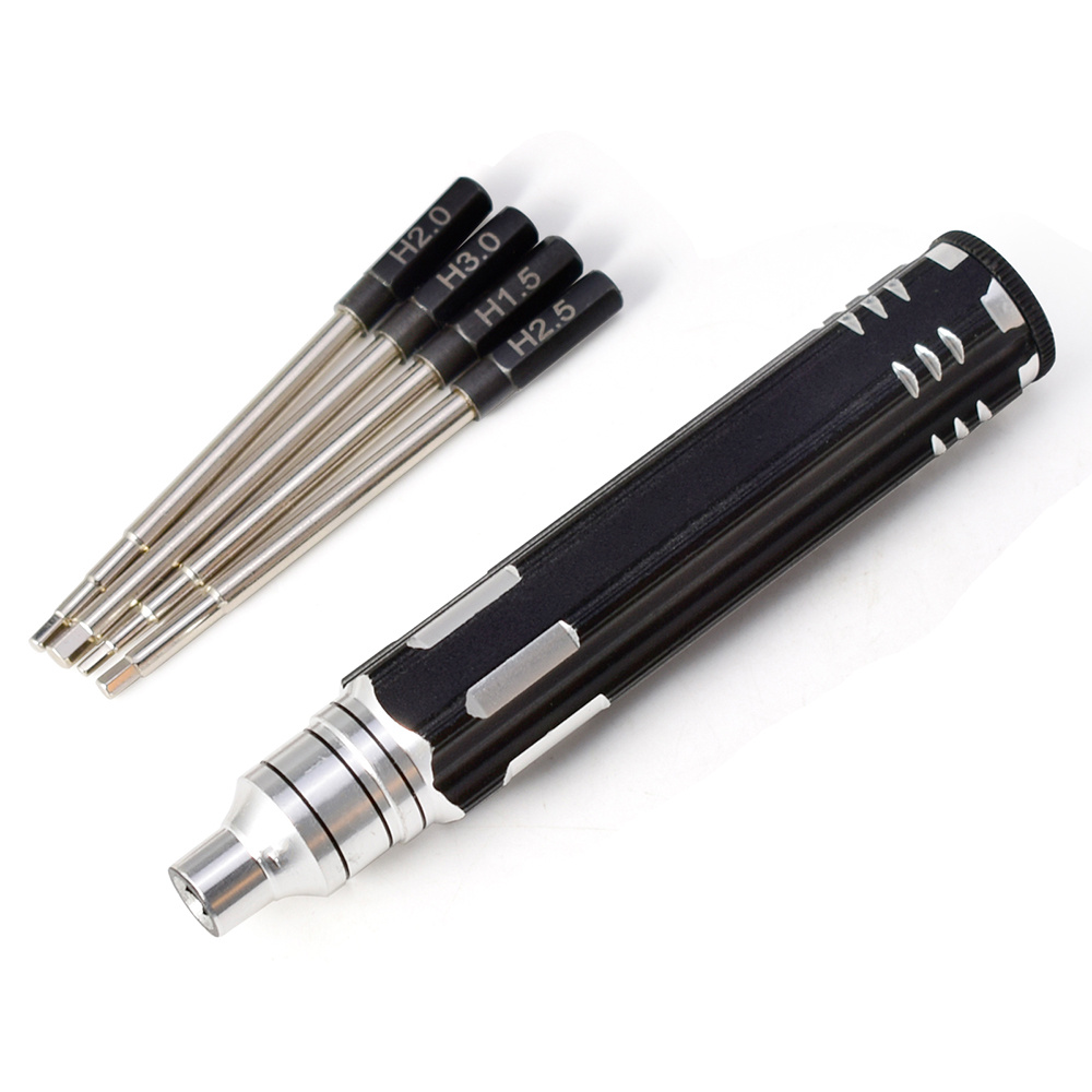 طقم مفكات معدنية سداسية 4 في 1 - مراجعة Rc Hobby Electric Screwdriver وسعره