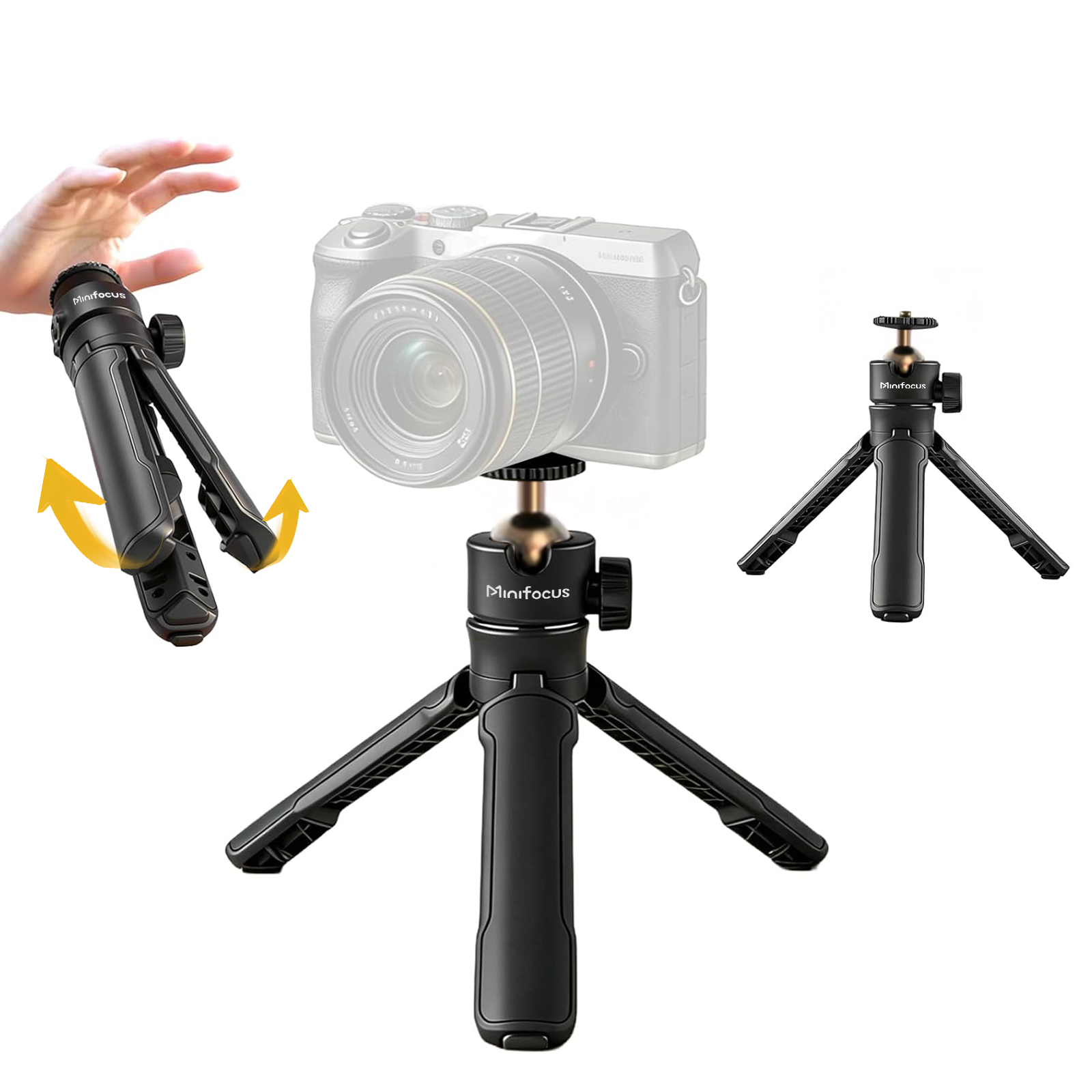 حامل ثلاثي صغير قابل للطي بلمس - مراجعة Dji Drone Mini 3 وسعره